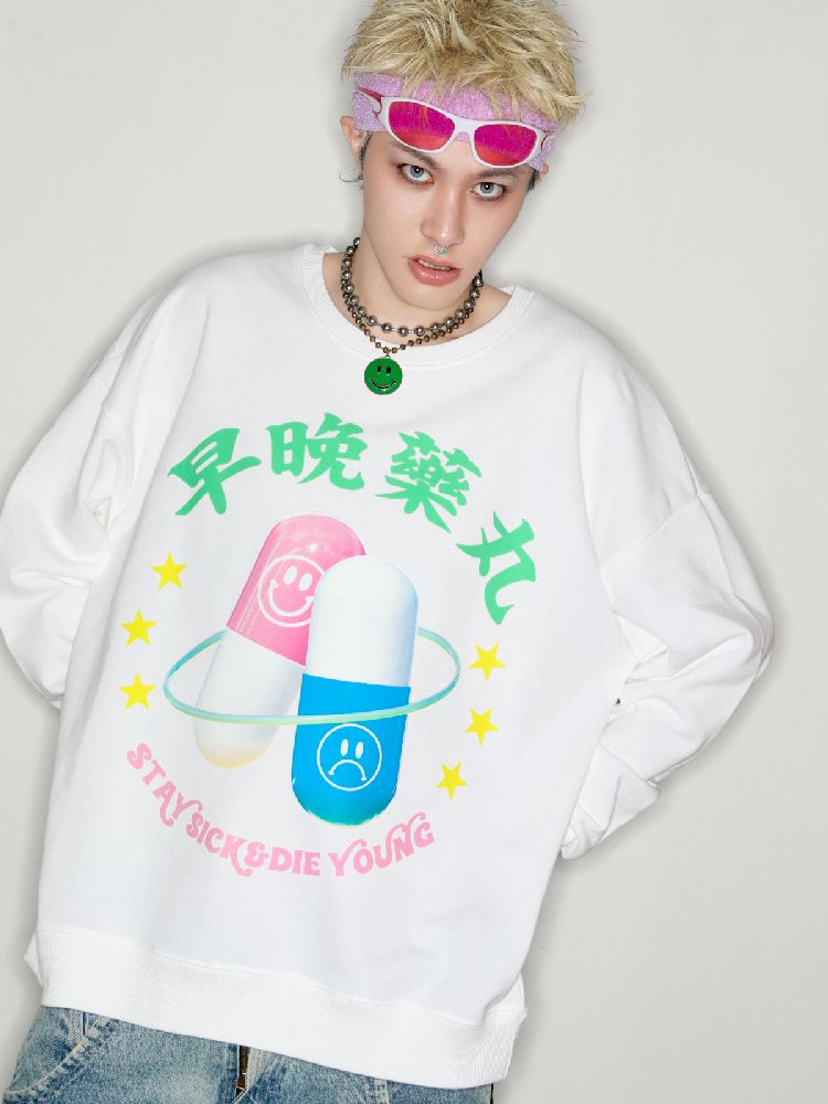 PILL LOOSE SWEATSHIRT [S0000010263]