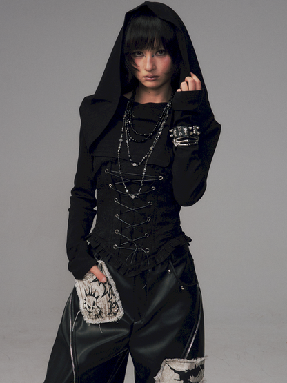 Hooded Layering Sweater【s0000014454】