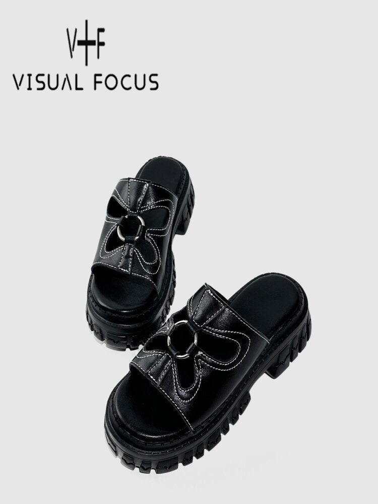 Niche Design Y2K Muffin Slippers【s0000015704】
