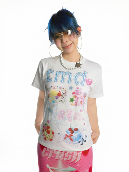 Pure cotton slim fit T-shirt【s0000013168】