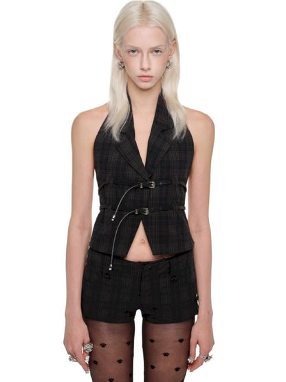 Low-waist Slim A-line Suit Shorts【s0000011618】