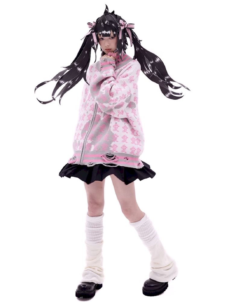 “Love” Knit Jacket [S0000011248]