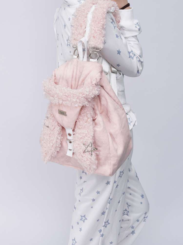 Rabbit Ears Cute Fur Crossbody School Bag【s0000014616】