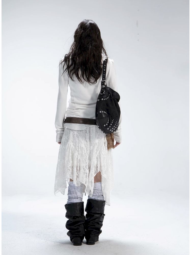 Romantic Styling Half Skirt【s0000011269】