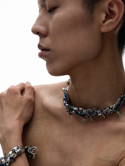 Doomsday Disco Electronic Punk Choker【s0000018854】