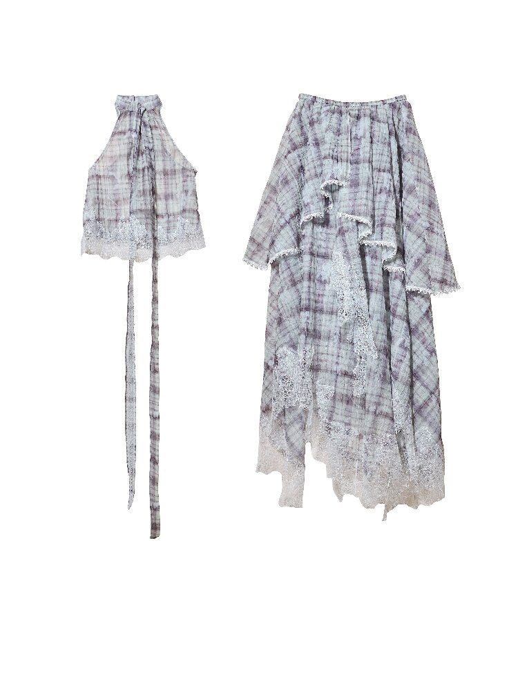 Romantic Irregular Lace Patchwork Dress【s0000016862】