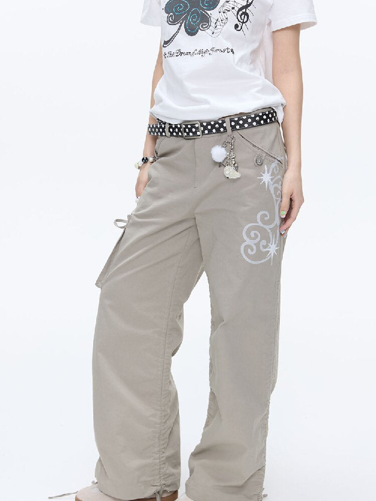 Vine Shirring Pleats Cargo Pants【s0000016376】