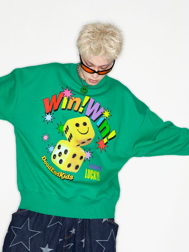 Smiley Dice American Tide Sweatshirt [S0000010264]