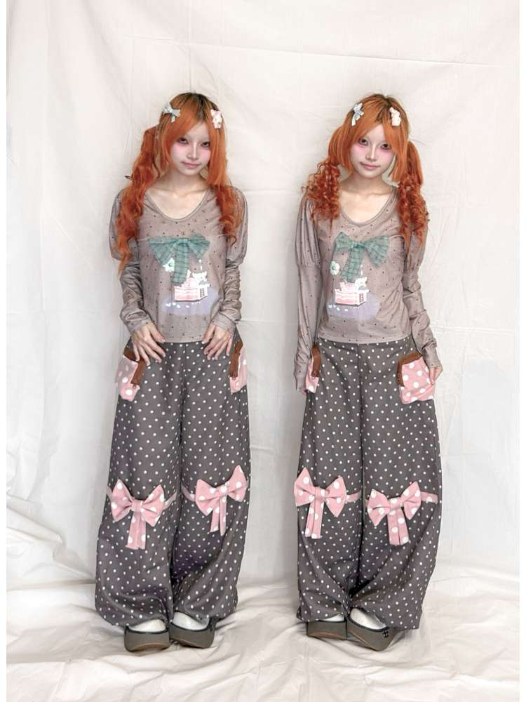 Bubble Long Sleeved Cake Top【s0000015209】