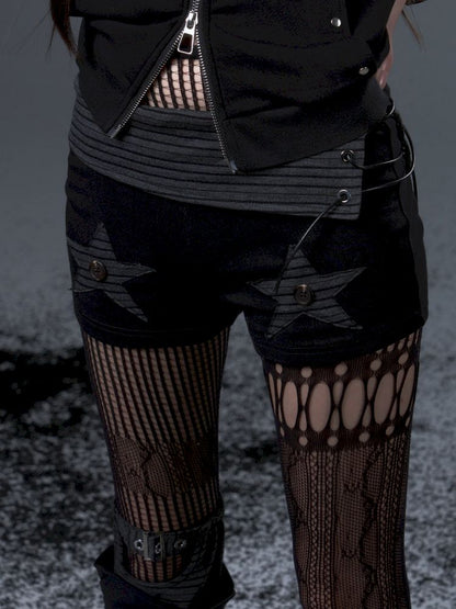 Knit Low Waist Casual Shorts【s0000012445】