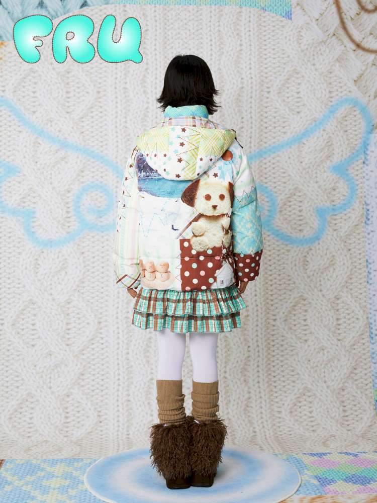 Original Cute Hooded Down Jacket【s0000014849】