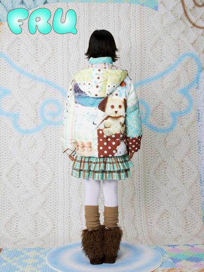 Original Cute Hooded Down Jacket【s0000014849】