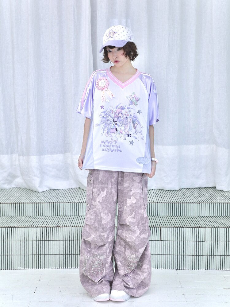 Spliced Short Sleeve Jersey【s0000016667】