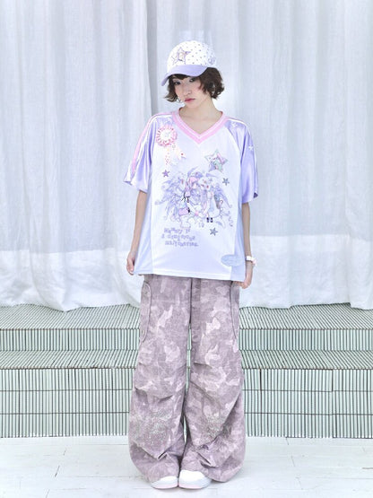 Spliced Short Sleeve Jersey【s0000016667】