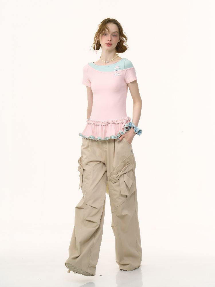 Straight Wide-leg Casual Pants【s0000012240】