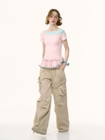 Straight Wide-leg Casual Pants【s0000012240】