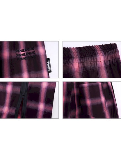 Plaid Trailing Pants【s0000009946】