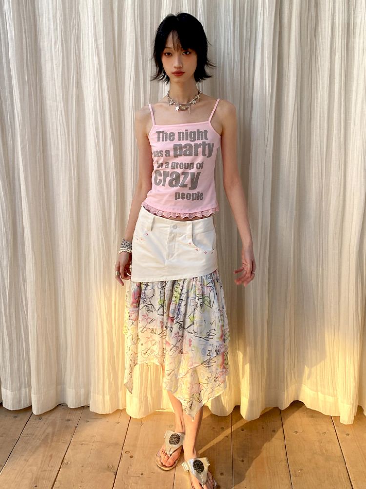 High-Waisted A-Line Skirt【s0000012957】