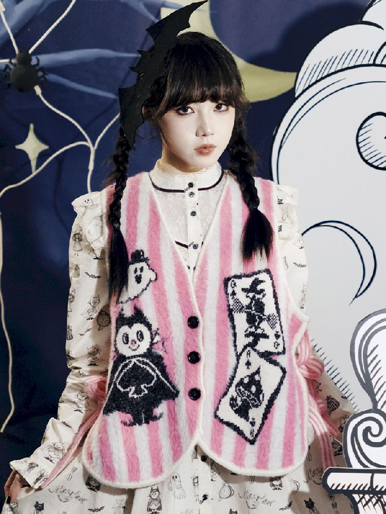 Magic Mink Knitted Vest【s0000011563】