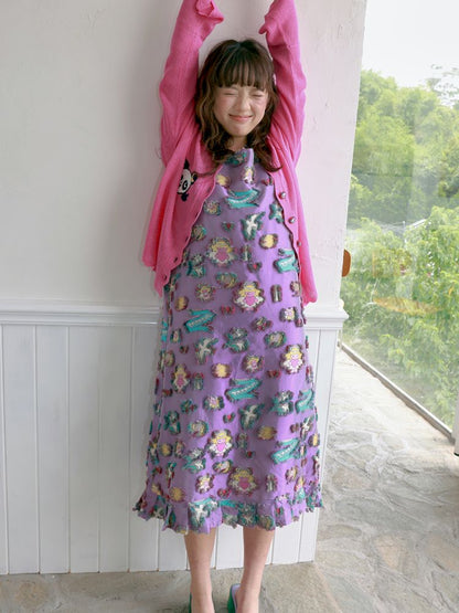 Panda Thin Knitted Cardigan【s0000012758】