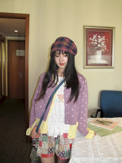 Fake Two-Piece Cardigan Sweater【s0000014169】