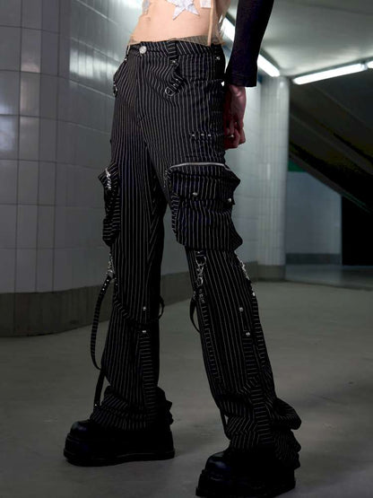 Stacked Striped Pants【s0000014643】