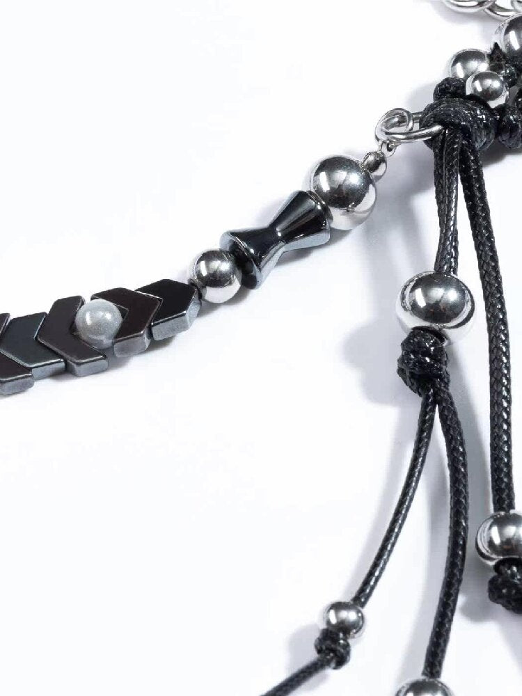 Handmade Beaded Punk Style Necklace【s0000018811】