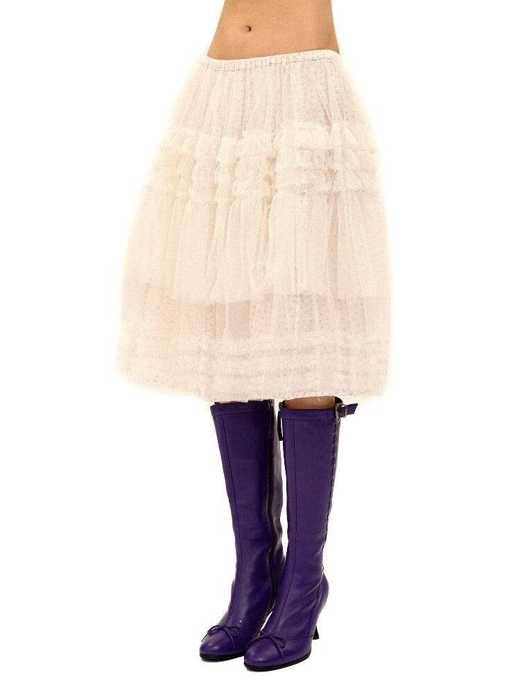 Floral Light Mesh Lace Skirt【s0000016432】