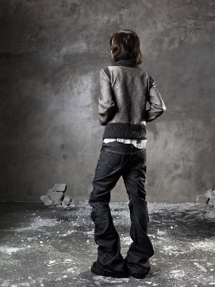 Pile Collar Leather Jacket【s0000015957】