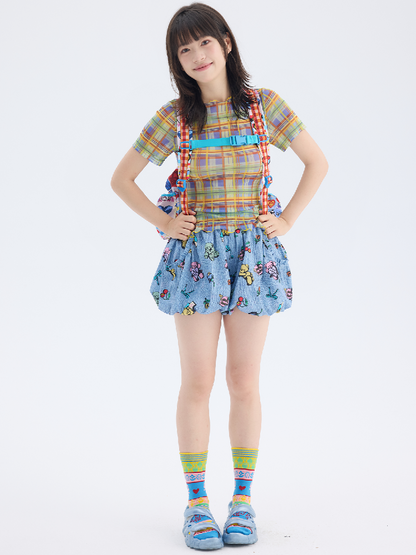 Geometric Knitwear Vintage Socks【s0000017701】
