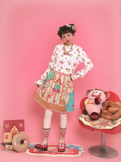 Reversible Knit Skirt【s0000011323】