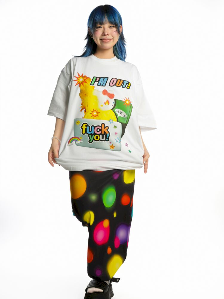 Streetwear loose cotton T-shirt【s0000013171】