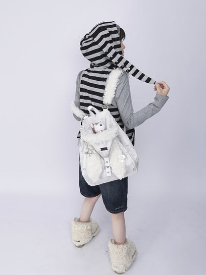 Setting rabbit ears shoulder bag 【s0000013725】