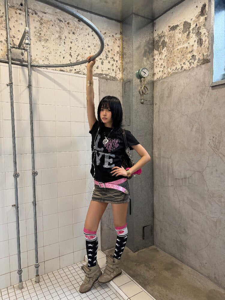 Leopard Print Love Street Tee【s0000018218】