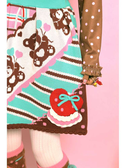 Lightweight Knit Mini Skirt【s0000014518】