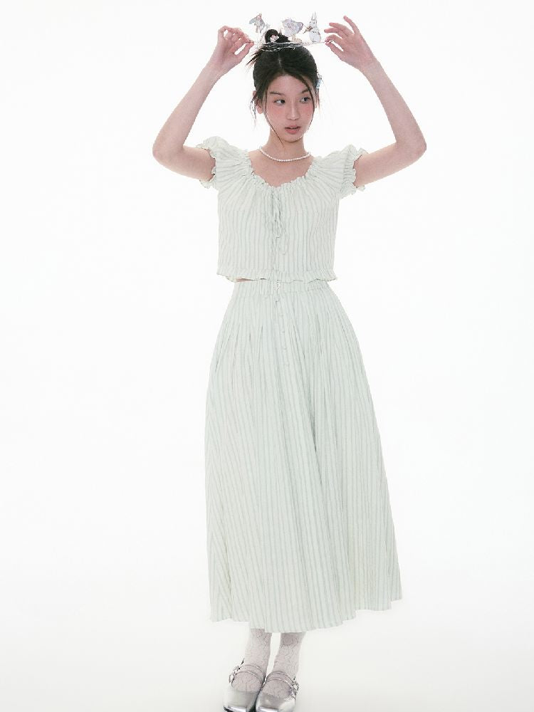 Light Color One Neck Shirt【s0000011999】