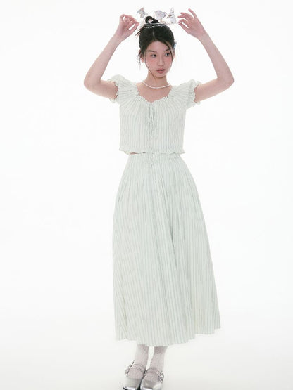 Light Color One Neck Shirt【s0000011999】