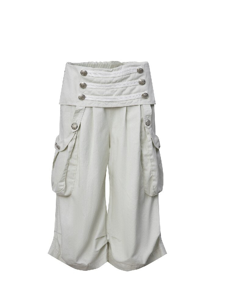 Vintage Low Rise Cargo Cropped Pants【s0000015906】