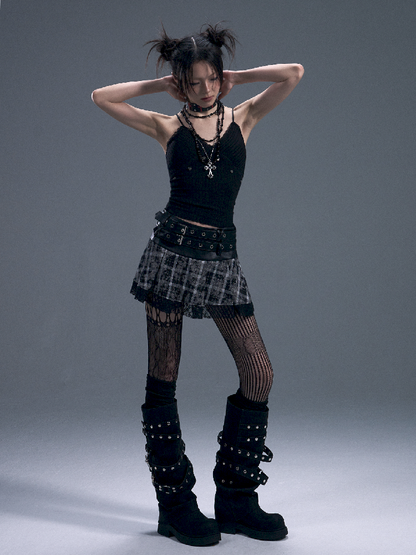 Waist Slim Knit Vest Camisole【s0000012034】