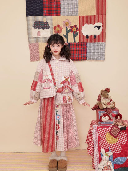 DOLL COLLAR COTTON JACKET [S0000010897]