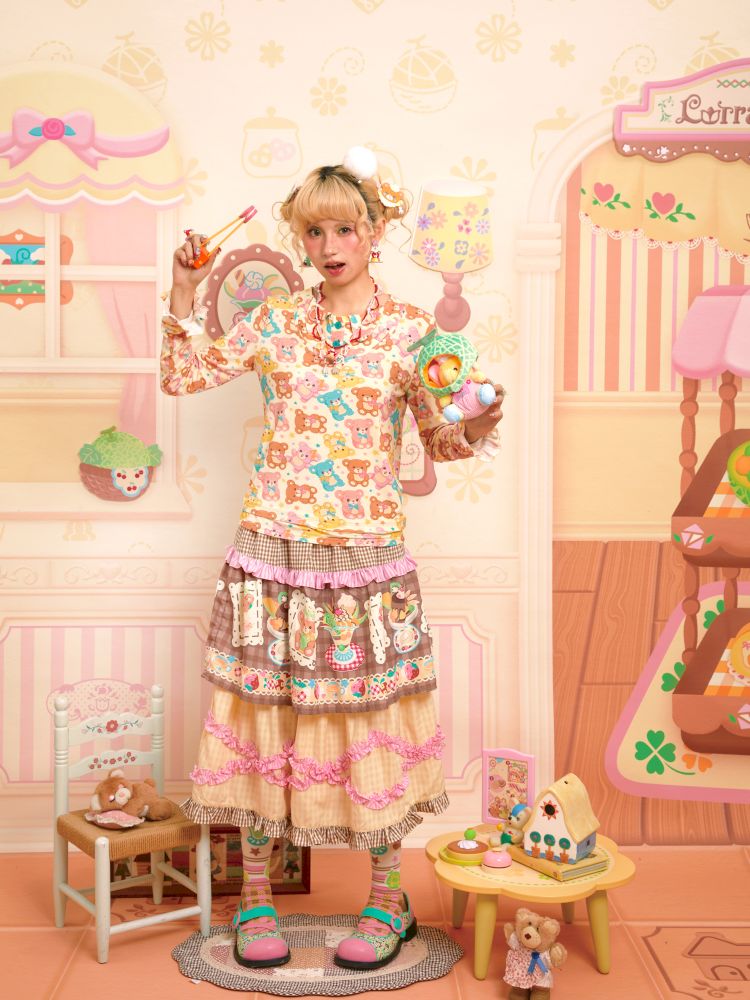 Long Sleeve Stretch Bottom Innerwear【s0000013698】