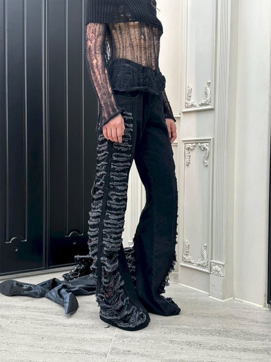 TO TONE SHIDE RIPPE D JEANS [S000006793]