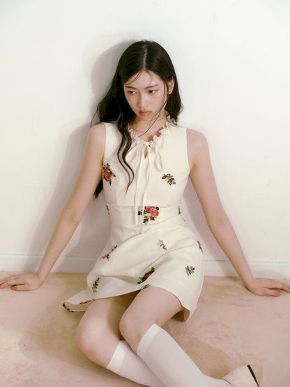 Slim waist undershirt dress【s0000013241】