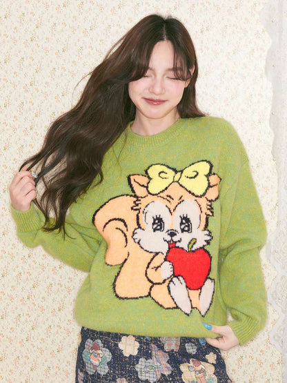Cute Small Animals Sweater【s0000014497】