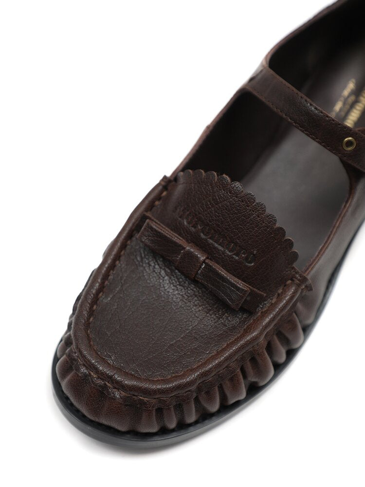 Vintage Mary Jane Loafers【s0000017904】