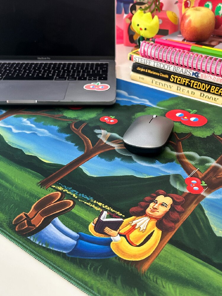 Newton Apple Esports Mouse Pad【s0000019255】