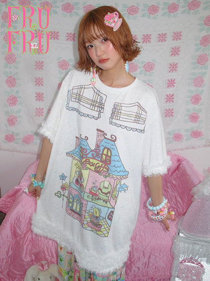 Print Versatile Pleated Half Skirt【s0000017452】