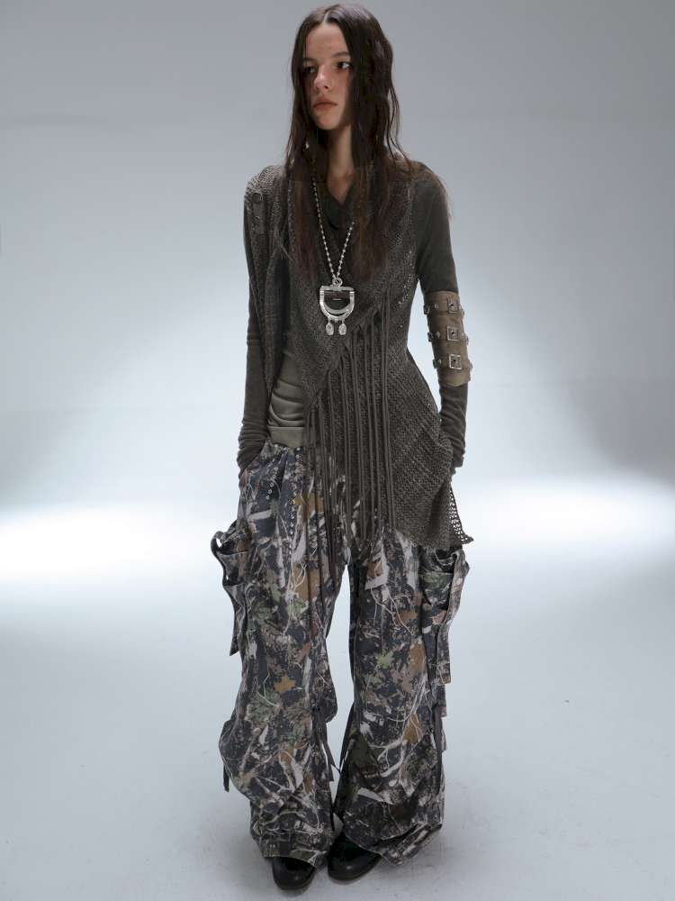 Slim Wandering Wind Tassel Cardigan【s0000014713】