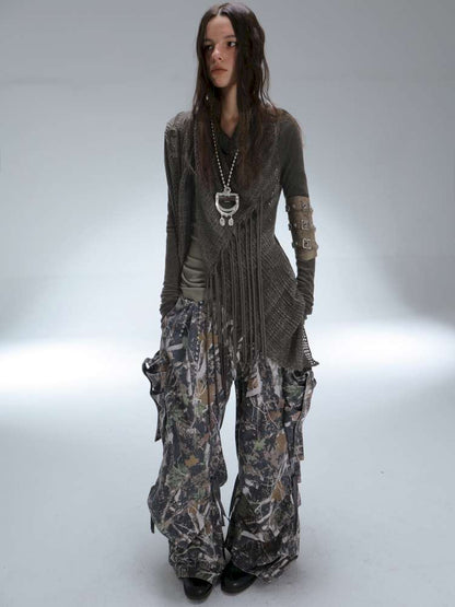 Slim Wandering Wind Tassel Cardigan【s0000014713】