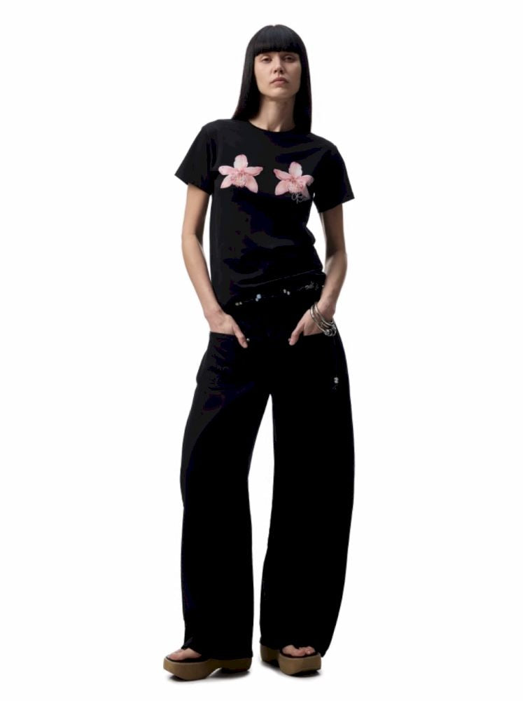 Old washed scimitar jeans【s0000012391】